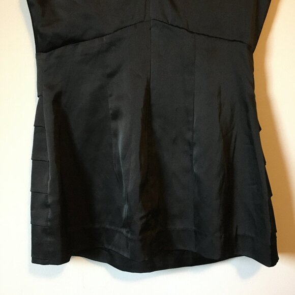 NWT Black Bandage Cross Bust Sleeveless Top - Picture 6 of 13